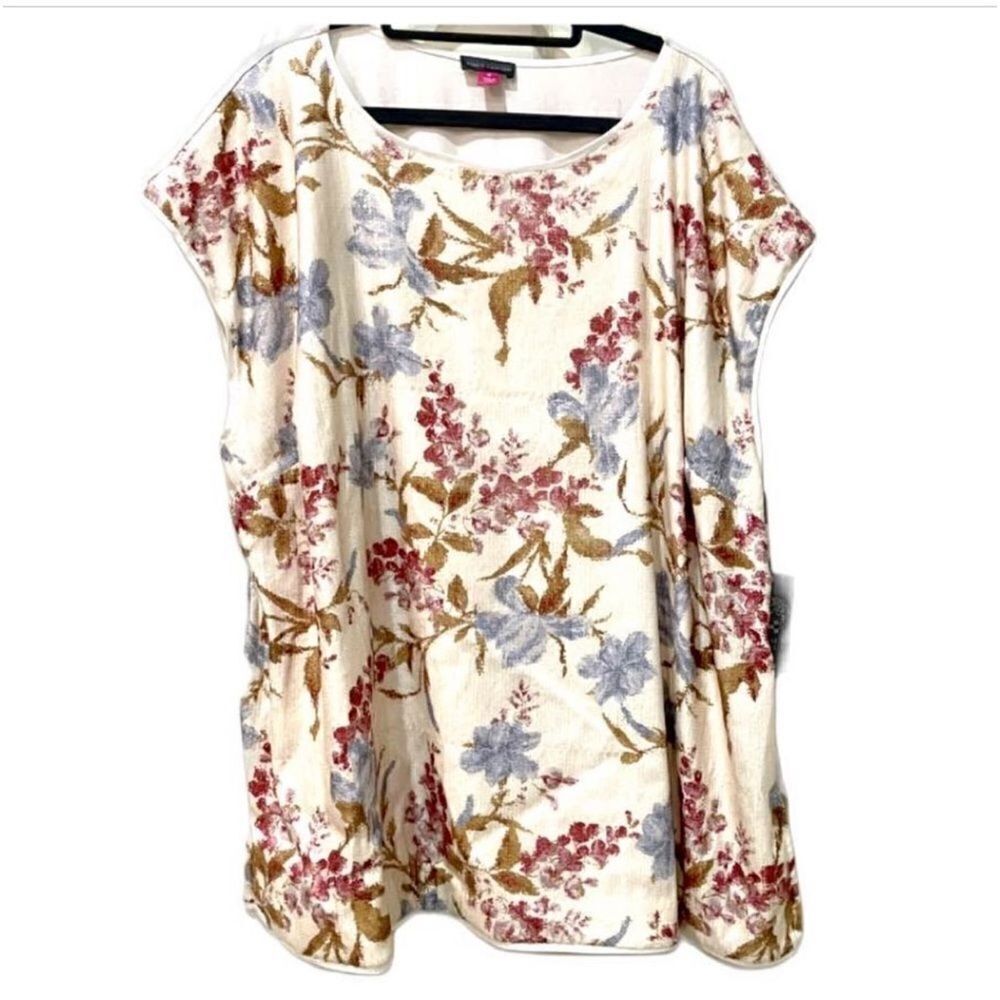 Camuto Sequin n Soft Cotton Knit Top!